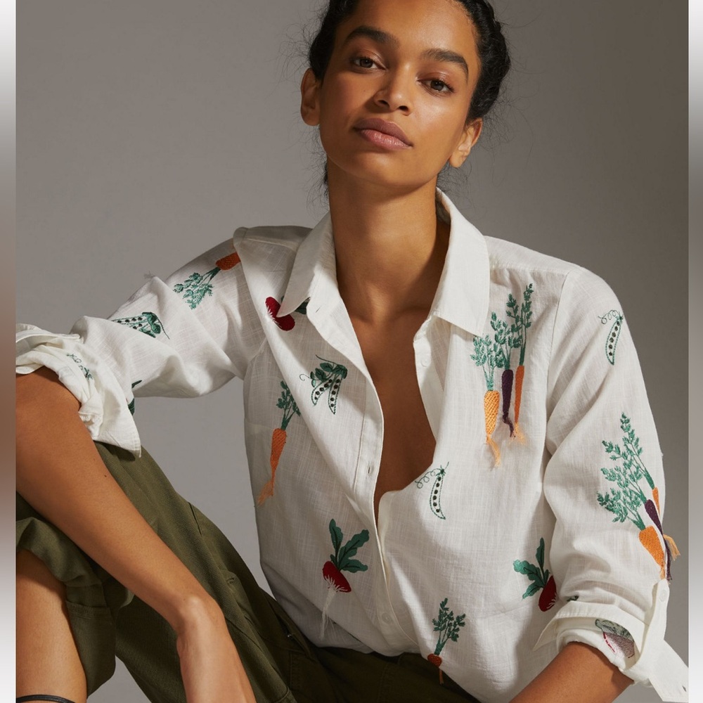 Maeve by Anthropology Veggie Top